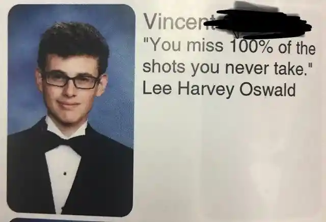 Hysterical High School Yearbook Quotes