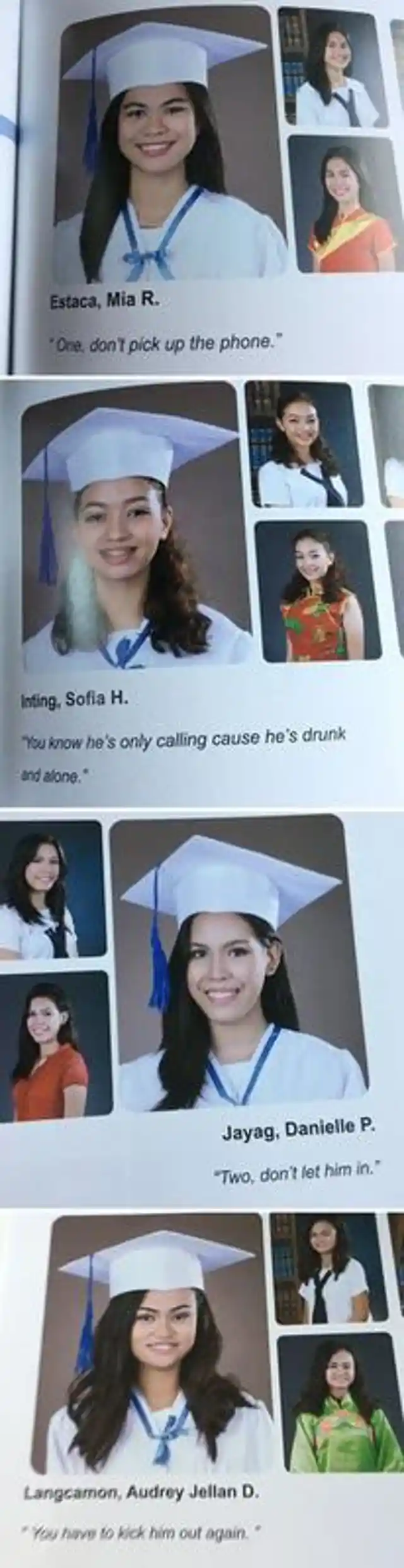 Hysterical High School Yearbook Quotes