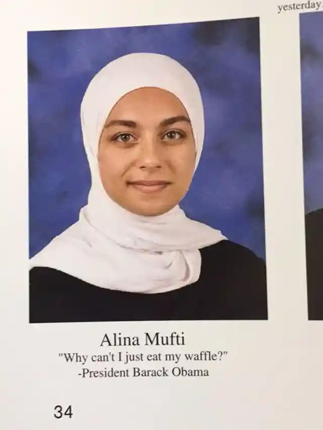 Hysterical High School Yearbook Quotes