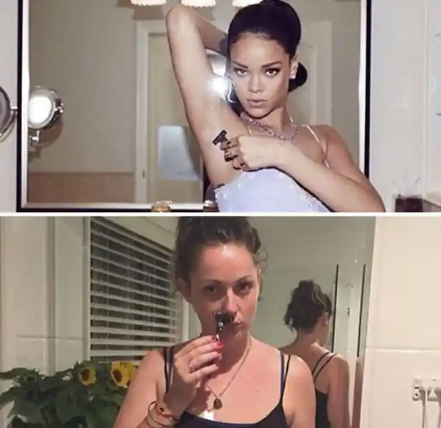 40 Funny Recreations of Celebrity Instagram Photos