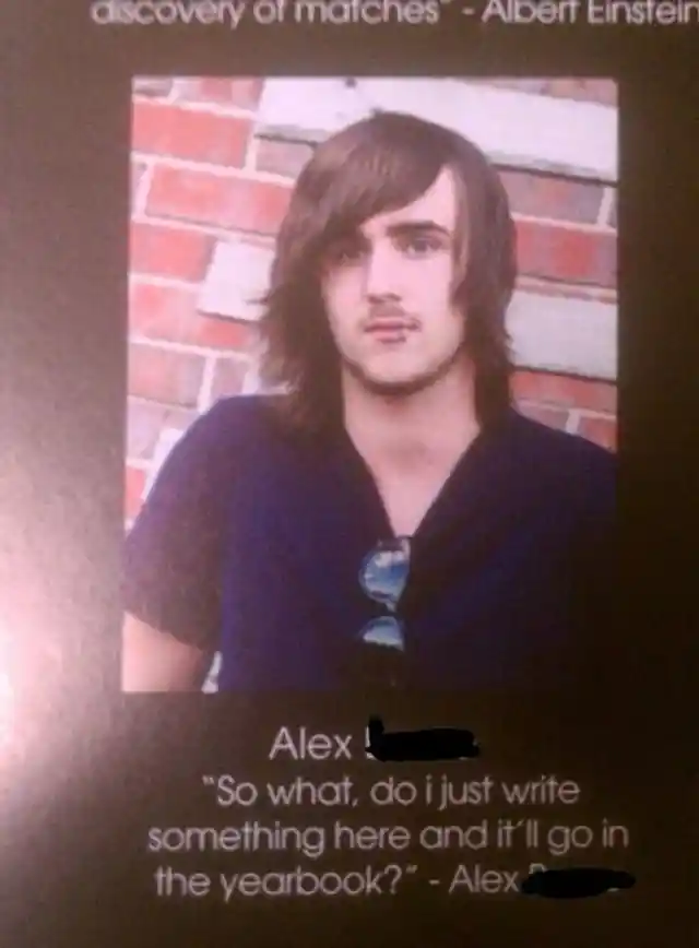 Hysterical High School Yearbook Quotes