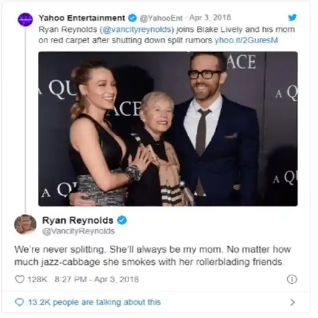 25 Hilarious Times Ryan Reynolds and Blake Lively Trolled Each Other