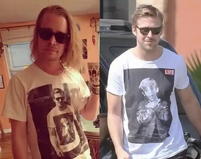 Stars And Others With Comical T-Shirts