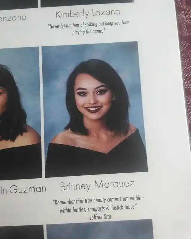 Hysterical High School Yearbook Quotes