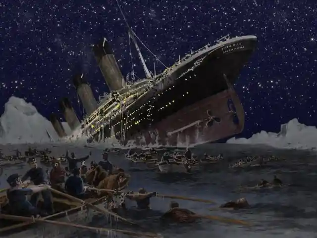 In welchem Ozean ist die Titanic gesunken?