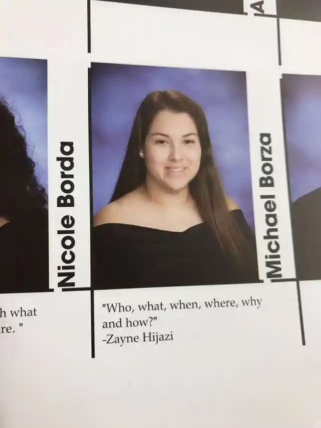 Hysterical High School Yearbook Quotes