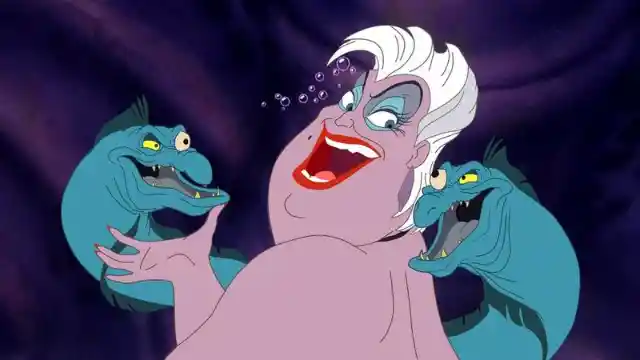 What were the Names of Ursula's Evil Eel Henchmen in The Little Mermaid?