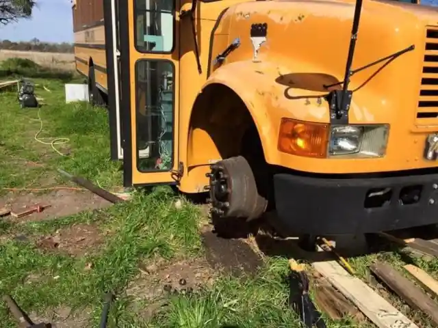How to Build a $2,200 Dream House Using an Old School Bus