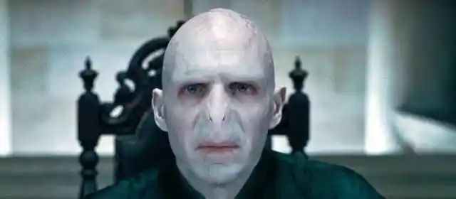 Who played Voldemort below?