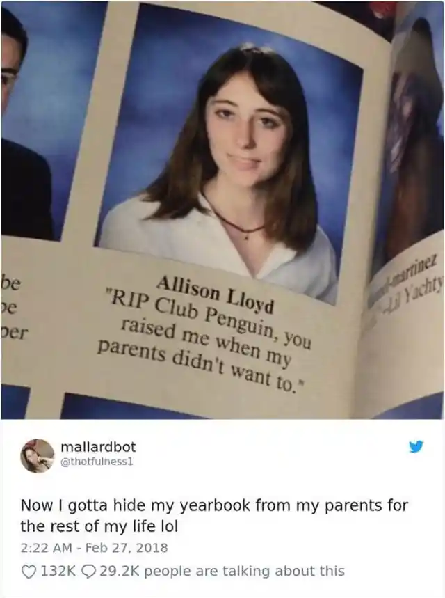 Hysterical High School Yearbook Quotes