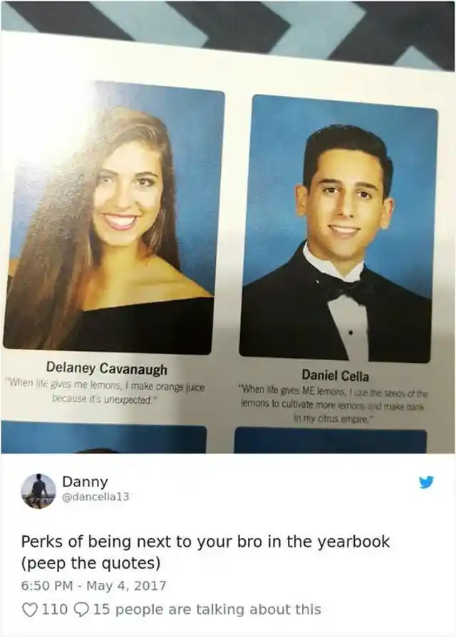 Hysterical High School Yearbook Quotes