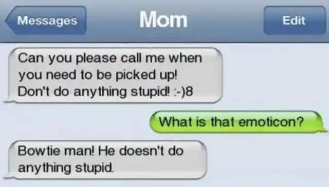 40 Hilarious Text Messages Sent from Parents to Their Kids