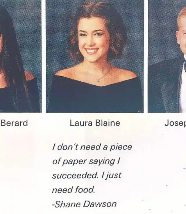 Hysterical High School Yearbook Quotes