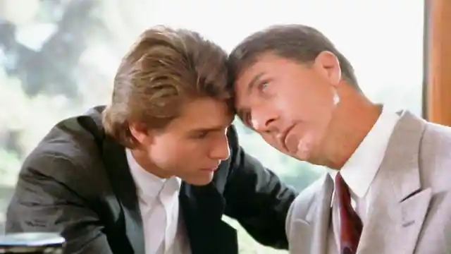 Which film allowed Tom Cruise and Dustin Hoffman to highlight autism challenges, way back in the 80's?