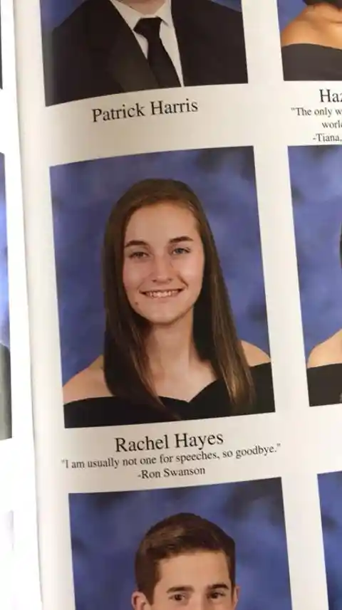 Hysterical High School Yearbook Quotes