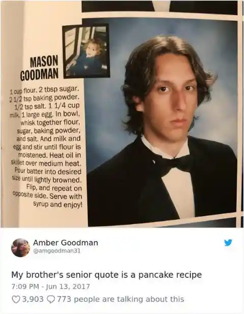 Hysterical High School Yearbook Quotes