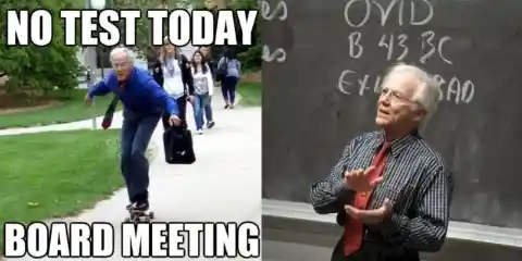 Meme Update: Skateboarding Professor
