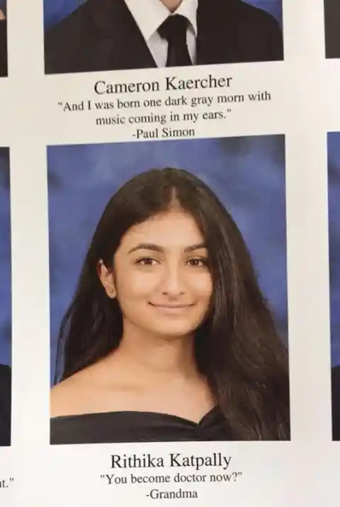 Hysterical High School Yearbook Quotes