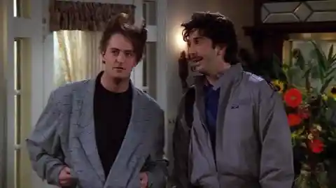 What's the name of Ross and Chandler's college band? 