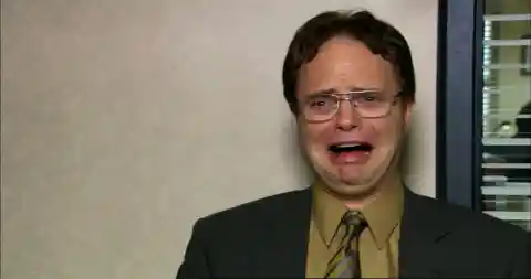 Which movie did Michael say made Dwight cry? 