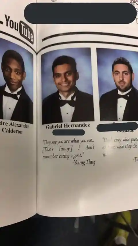 Hysterical High School Yearbook Quotes