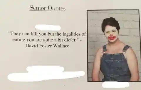 Hysterical High School Yearbook Quotes