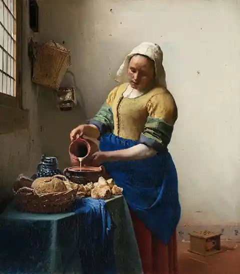 Modifications to Vermeer's Milkmaid Discovered After New Research