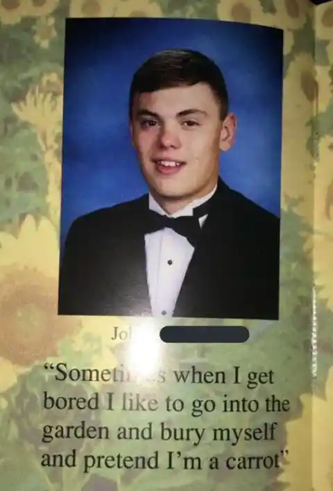 Hysterical High School Yearbook Quotes