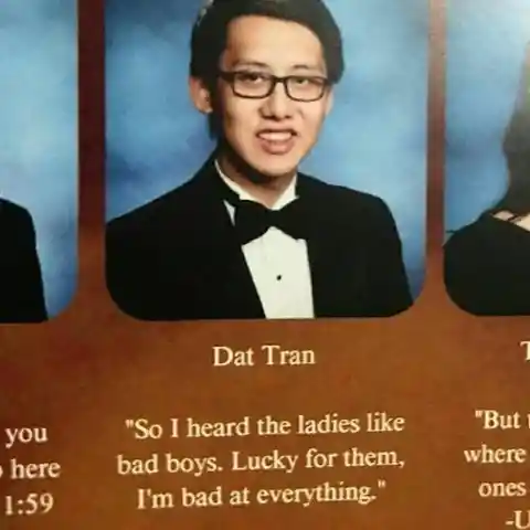 Hysterical High School Yearbook Quotes