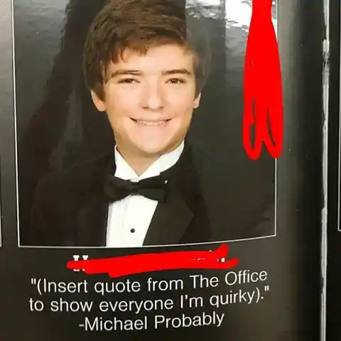 Hysterical High School Yearbook Quotes