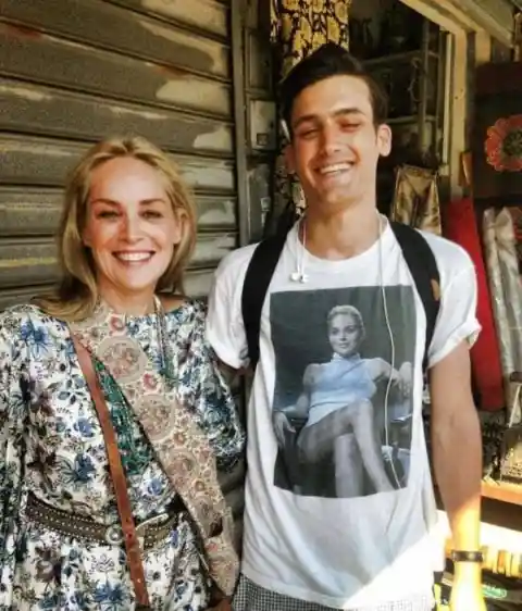 Stars And Others With Comical T-Shirts