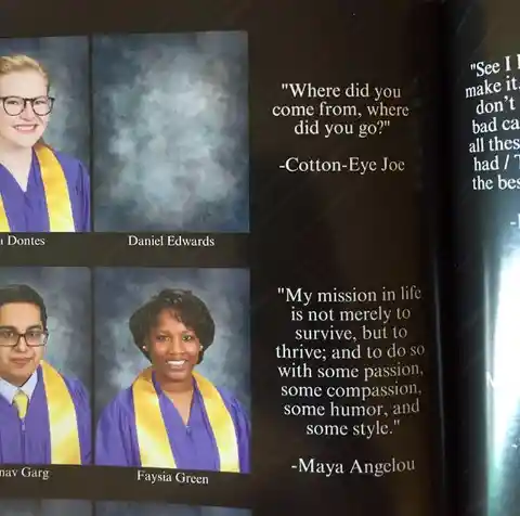 Hysterical High School Yearbook Quotes