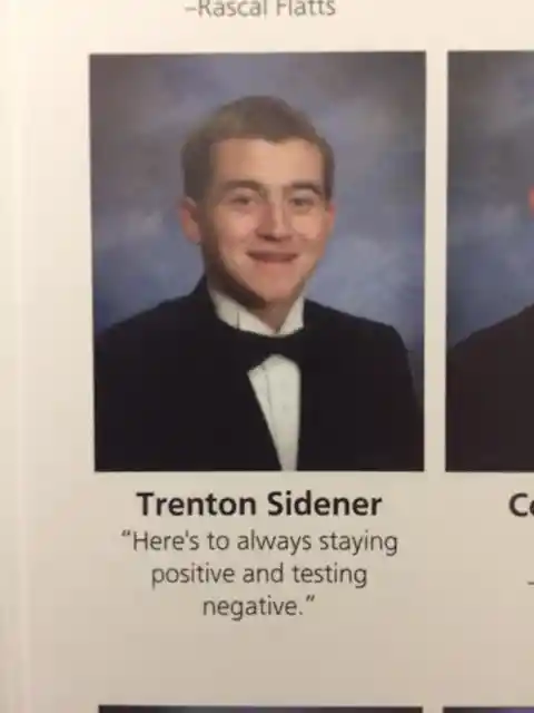 Hysterical High School Yearbook Quotes